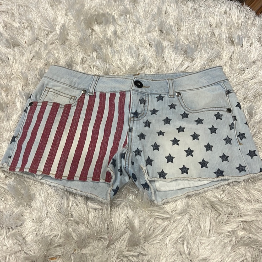 American flag shorts